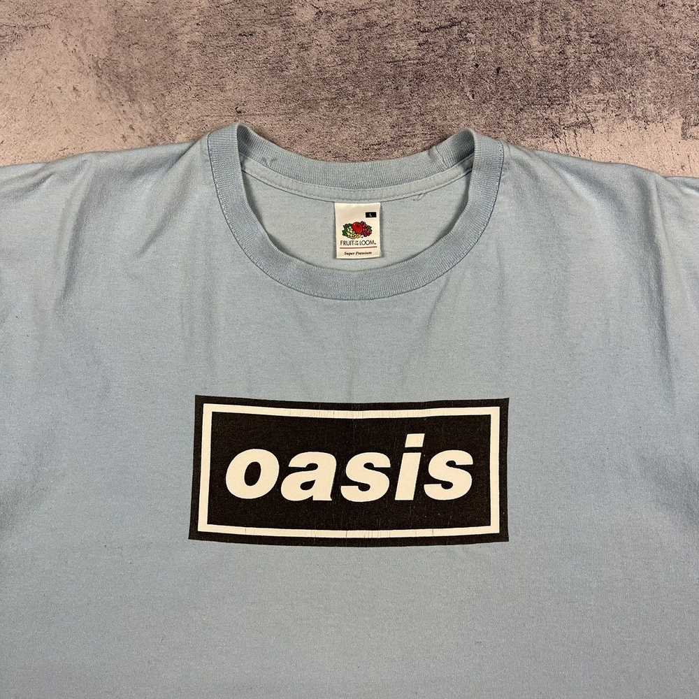 Band Tees × Rock T Shirt × Vintage Vintage Oasis … - image 4