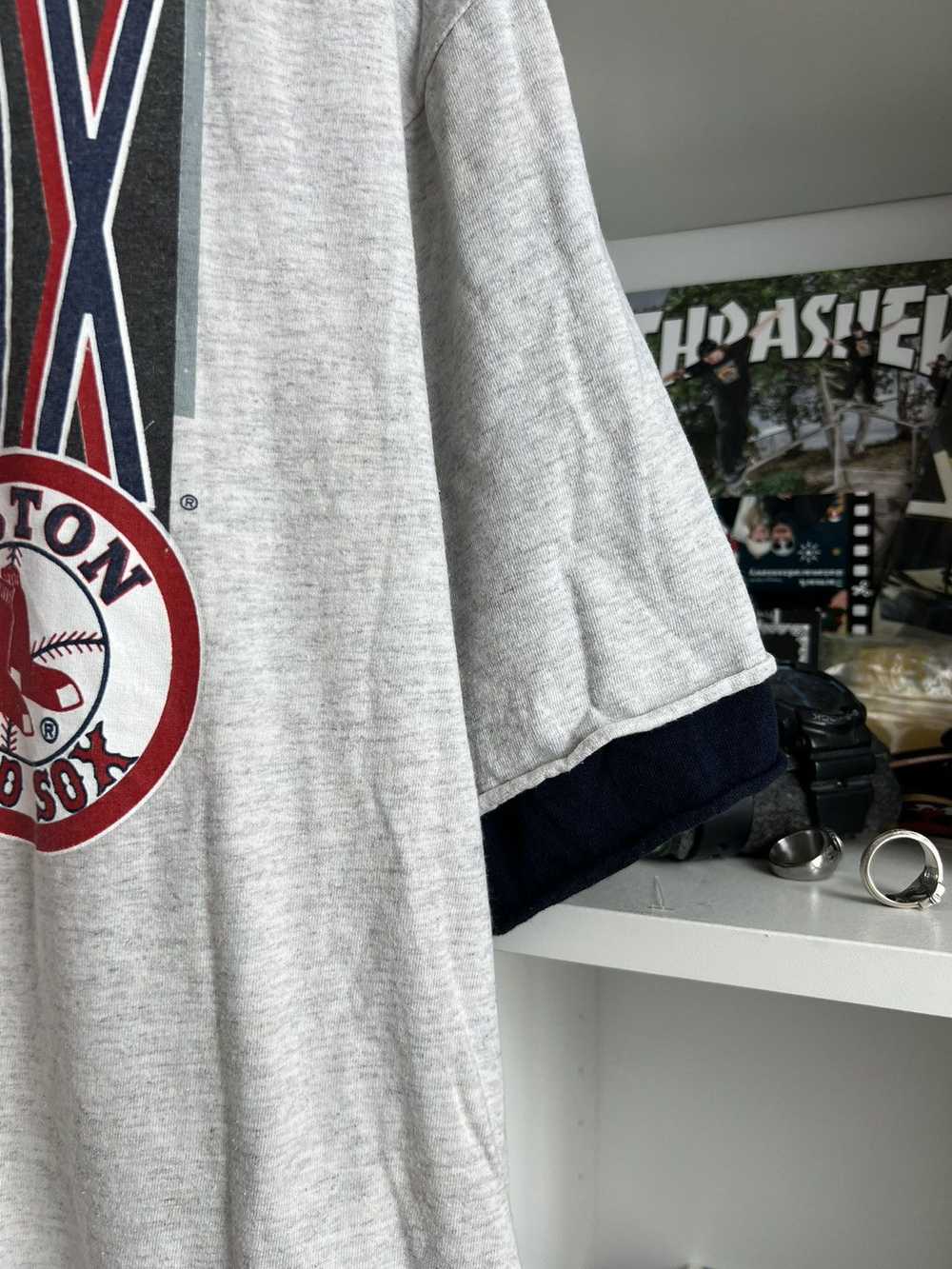 MLB × Salem Sportswear × Vintage Vintage 90s Red … - image 4