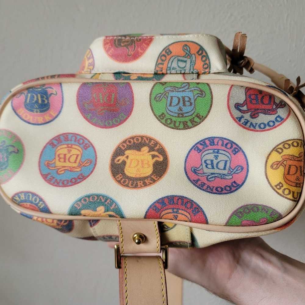 Vintage Dooney And Bourke Medallion Sling Bag - image 5