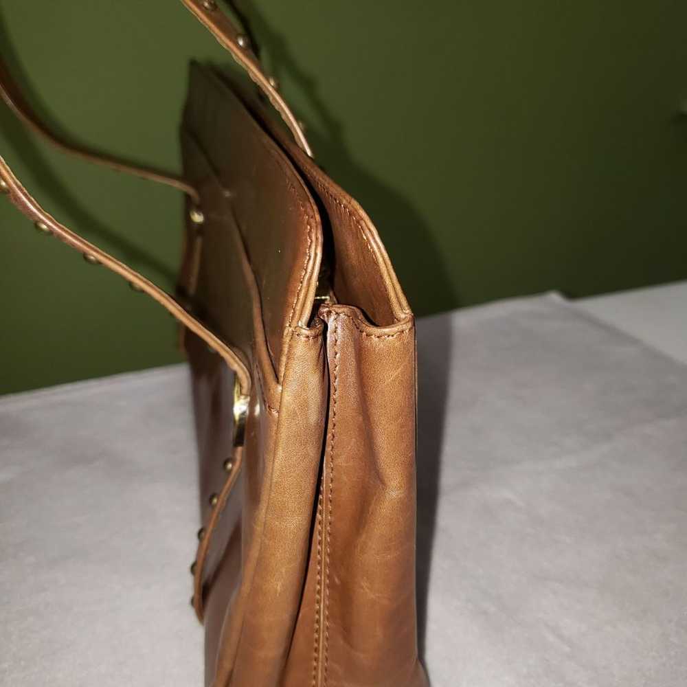 VINTAGE JIMMY CHOO LEATHER SHOULDER BAG - image 5