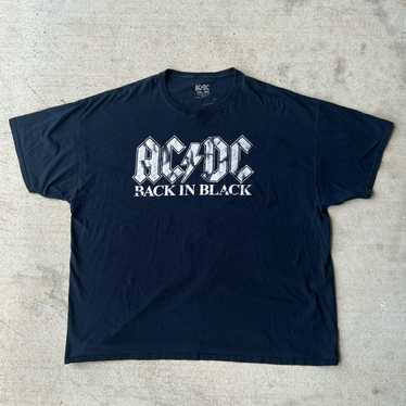 Ac/Dc AC/DC Back In Black Tee