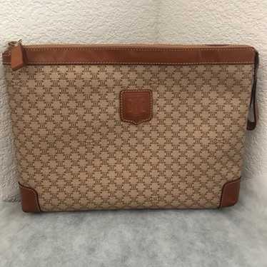 Vintage Celine Macadam Clutch / Pouch for Men or W