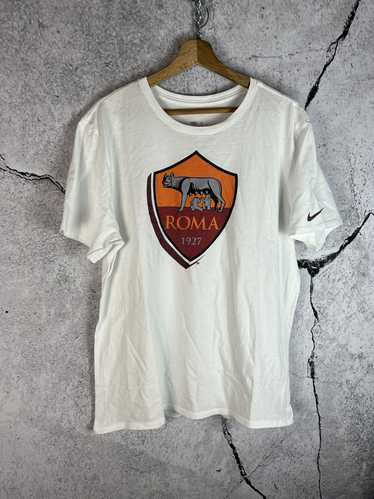 Nike × Soccer Jersey × Vintage Vintage Nike AS Ro… - image 1