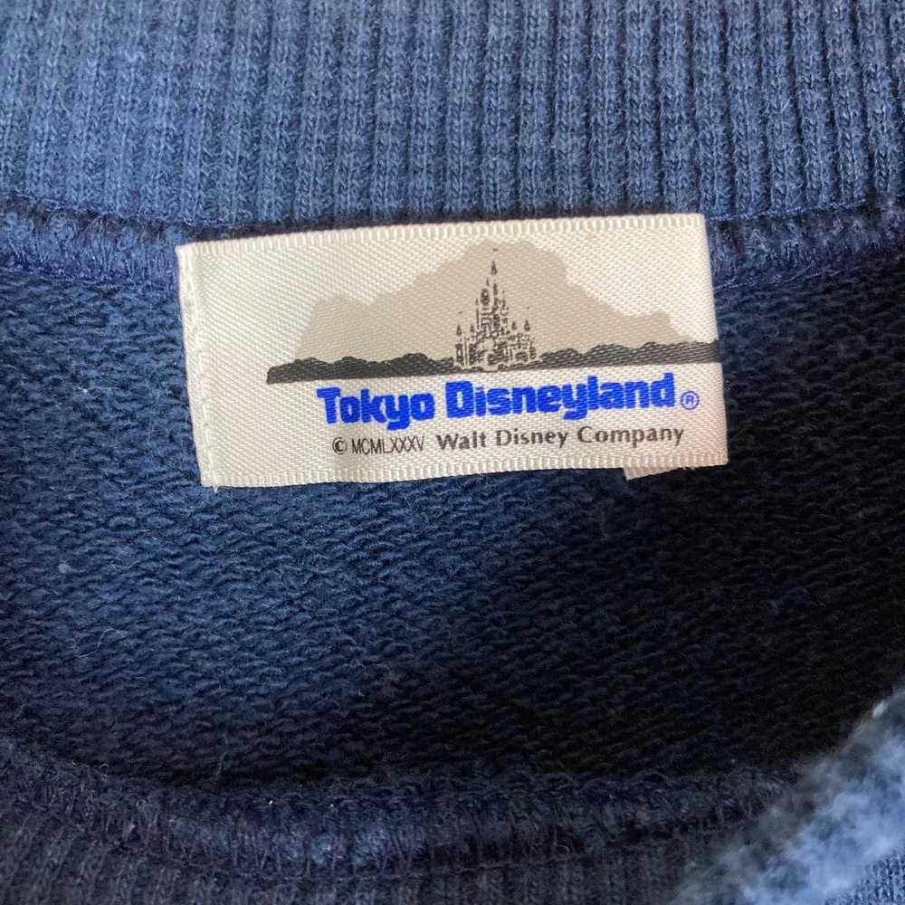 Disney Vintage Tokyo Disneyland Small Logo Pullov… - image 6