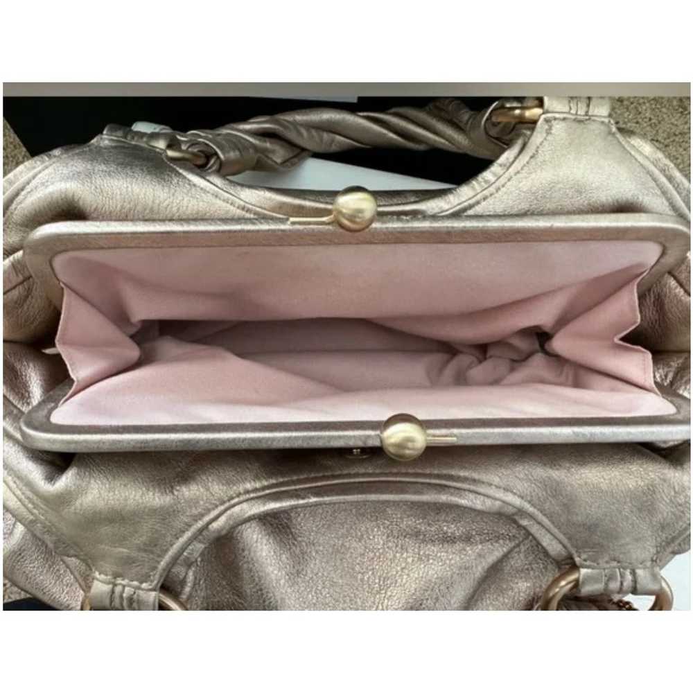 Vintage Coach Parker KISSLOCK EUC Metallic Pink L… - image 6