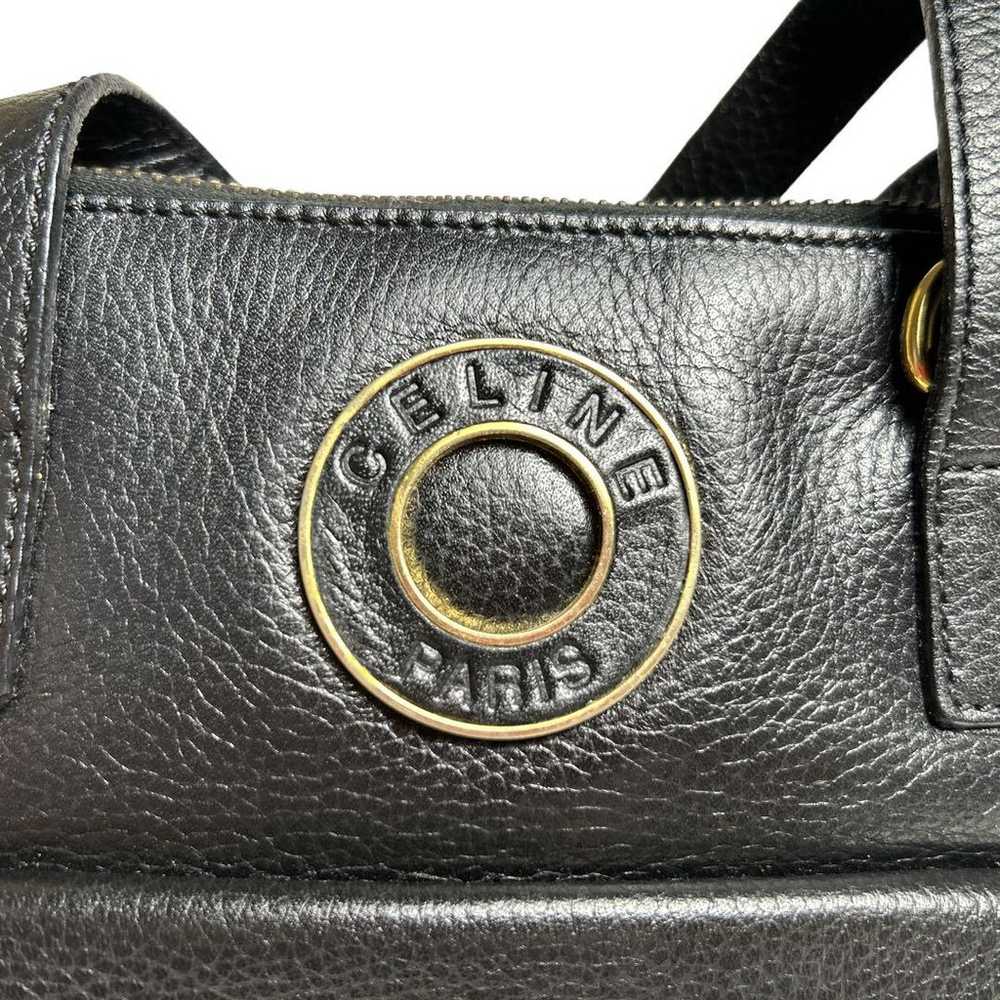 Excellent condition CELINE shoulder bag Circle lo… - image 11