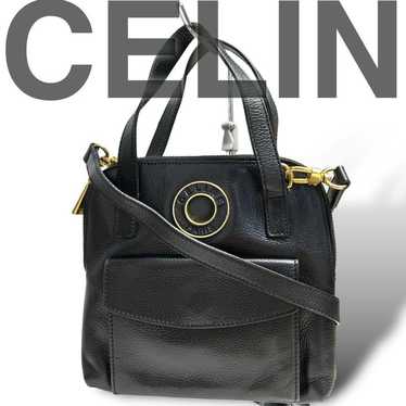 Excellent condition CELINE shoulder bag Circle lo… - image 1