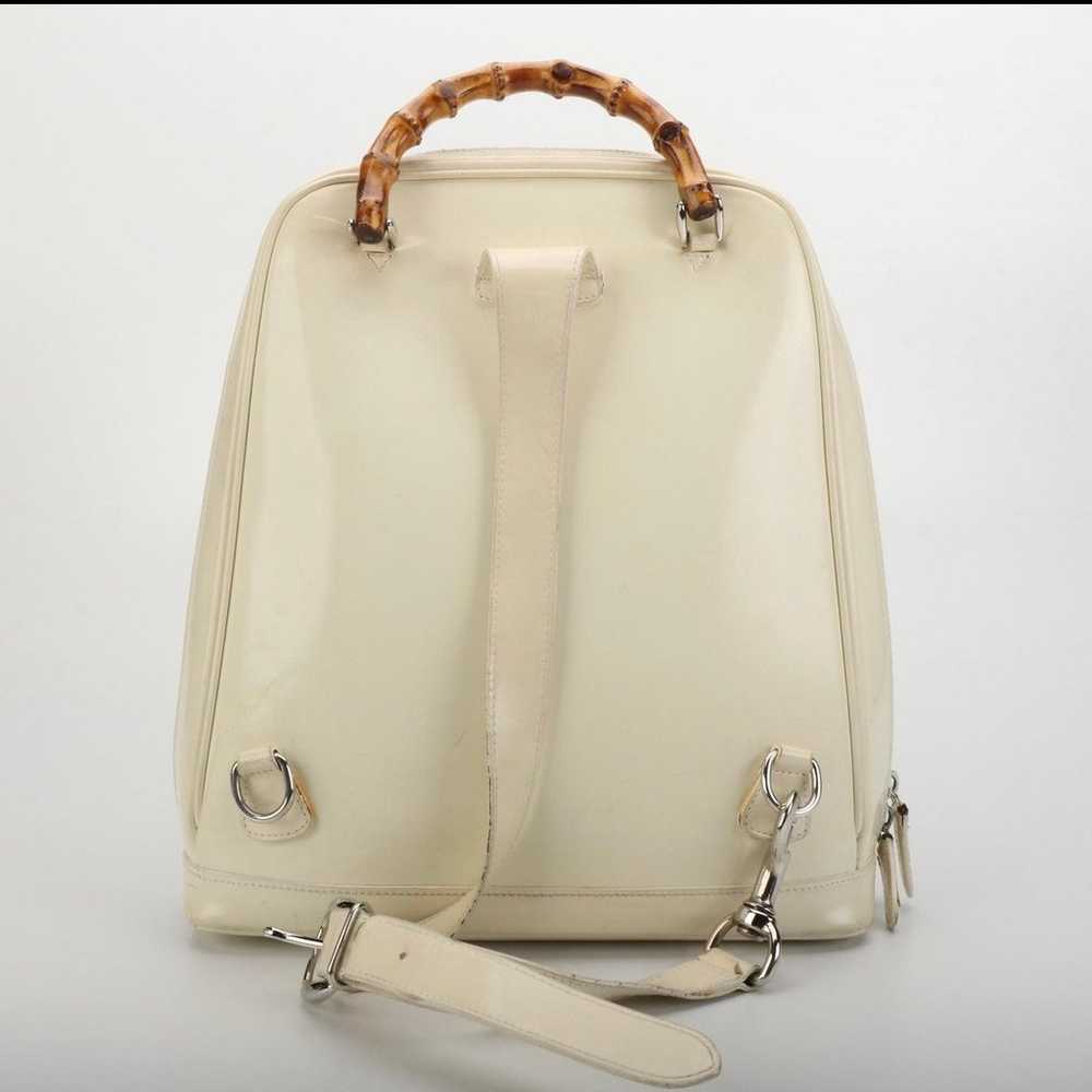 Vintage Gucci Bamboo Small Backpack - image 5