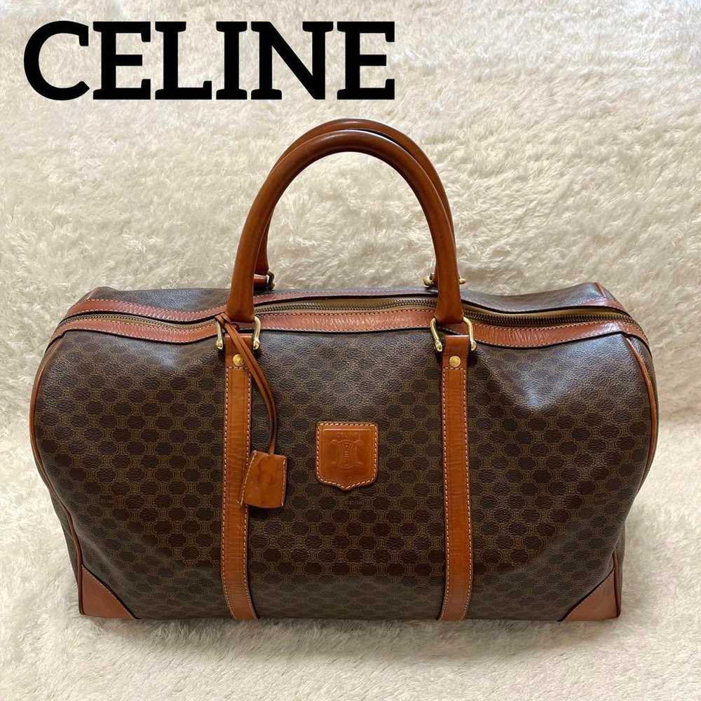 【Luxury item】CELINE Old Celine Vintage Boston Bag… - image 1