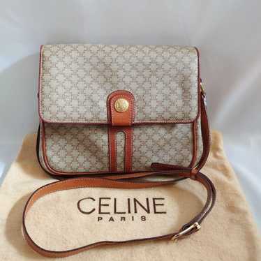 Mint condition CELINE Macadam pattern shoulder bag - image 1