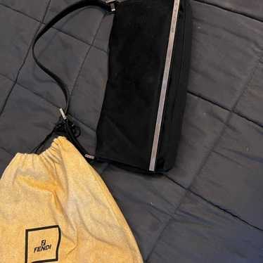 Vintage Black fendi purse, with dust bag