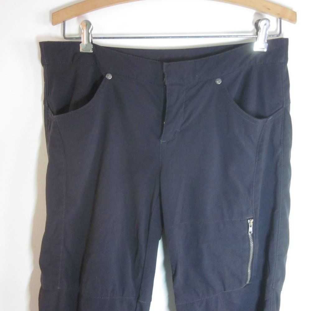 Athleta Athleta Cropped Sporty Black Pants Size 6… - image 1