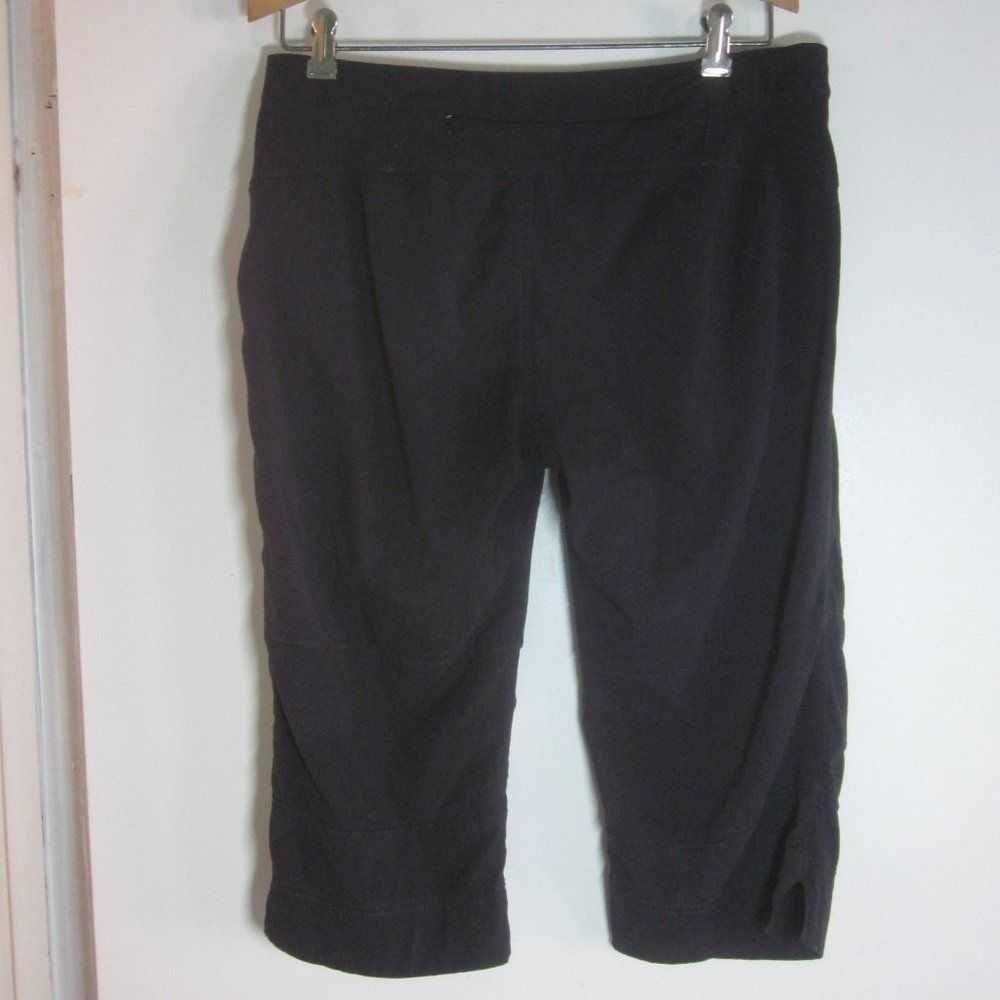 Athleta Athleta Cropped Sporty Black Pants Size 6… - image 6