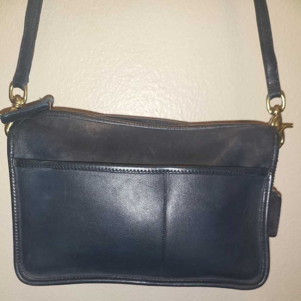 VINTAGE COACH COMPANION BAG PURSE CROSSBODY 9300 - image 2