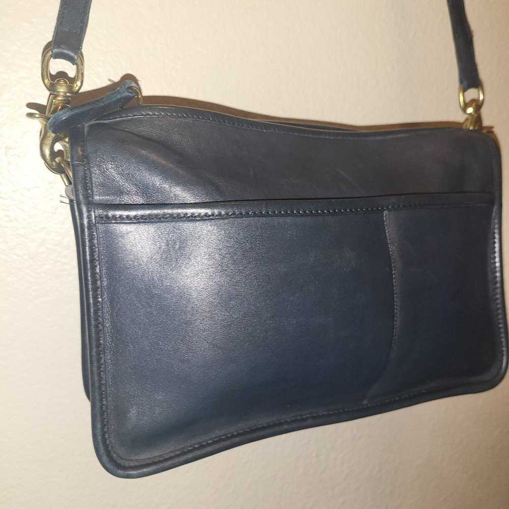 VINTAGE COACH COMPANION BAG PURSE CROSSBODY 9300 - image 4