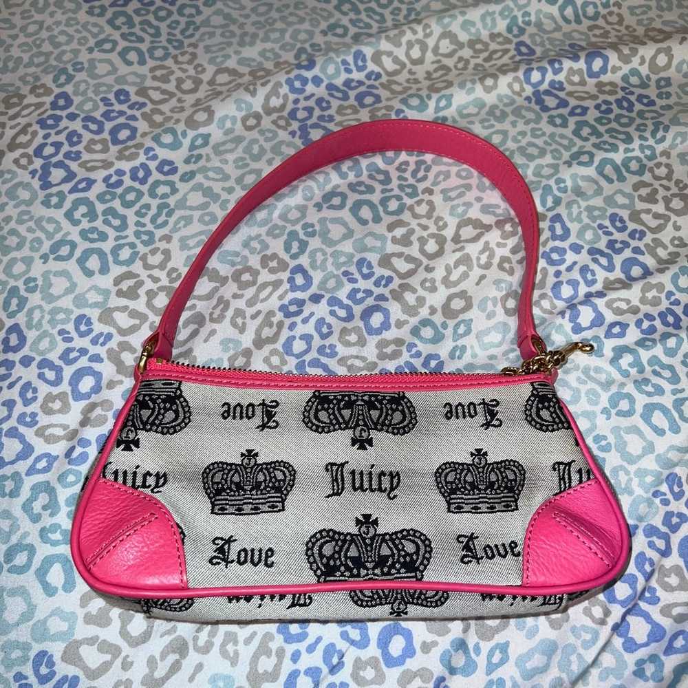 Vintage Rare Pink Juicy Couture Purse Handbag Min… - image 2