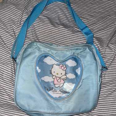 Hello kitty blue top angel backpack drawstring 2001