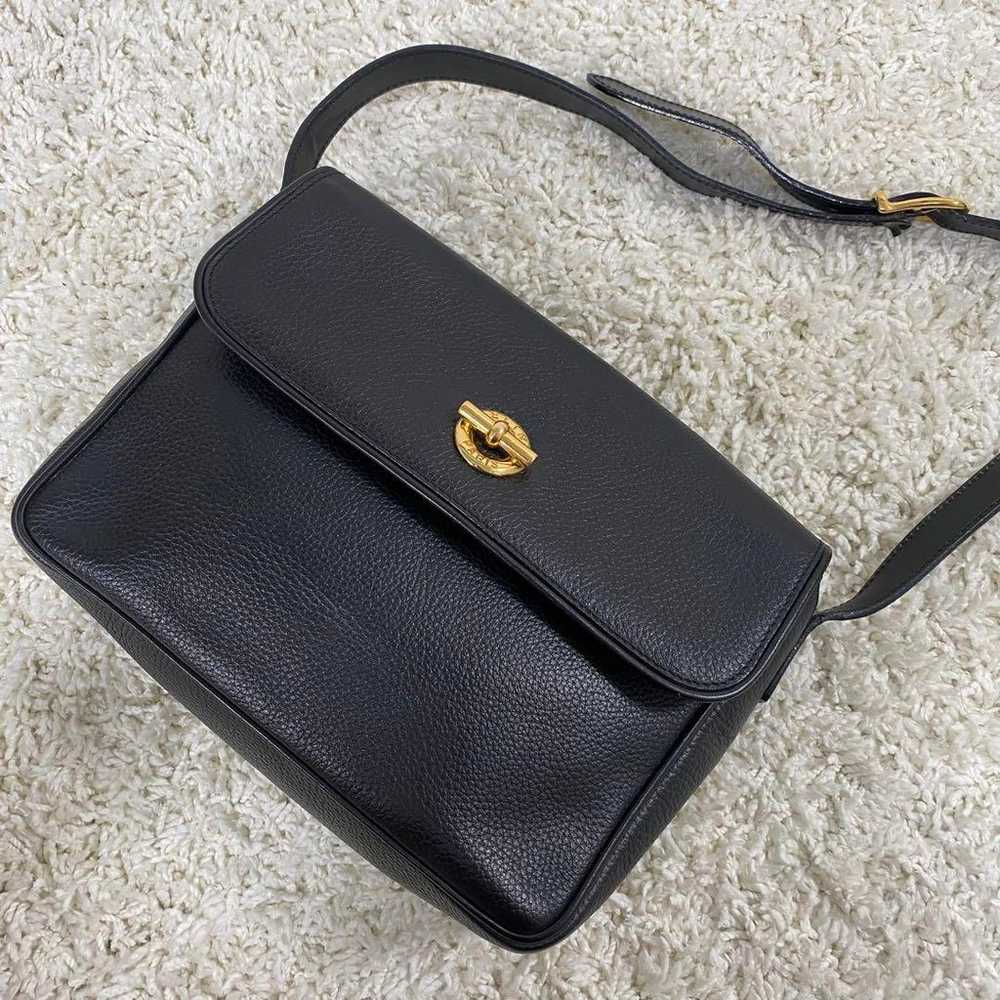 【Rare】Vintage old Celine shoulder bag with circle… - image 1