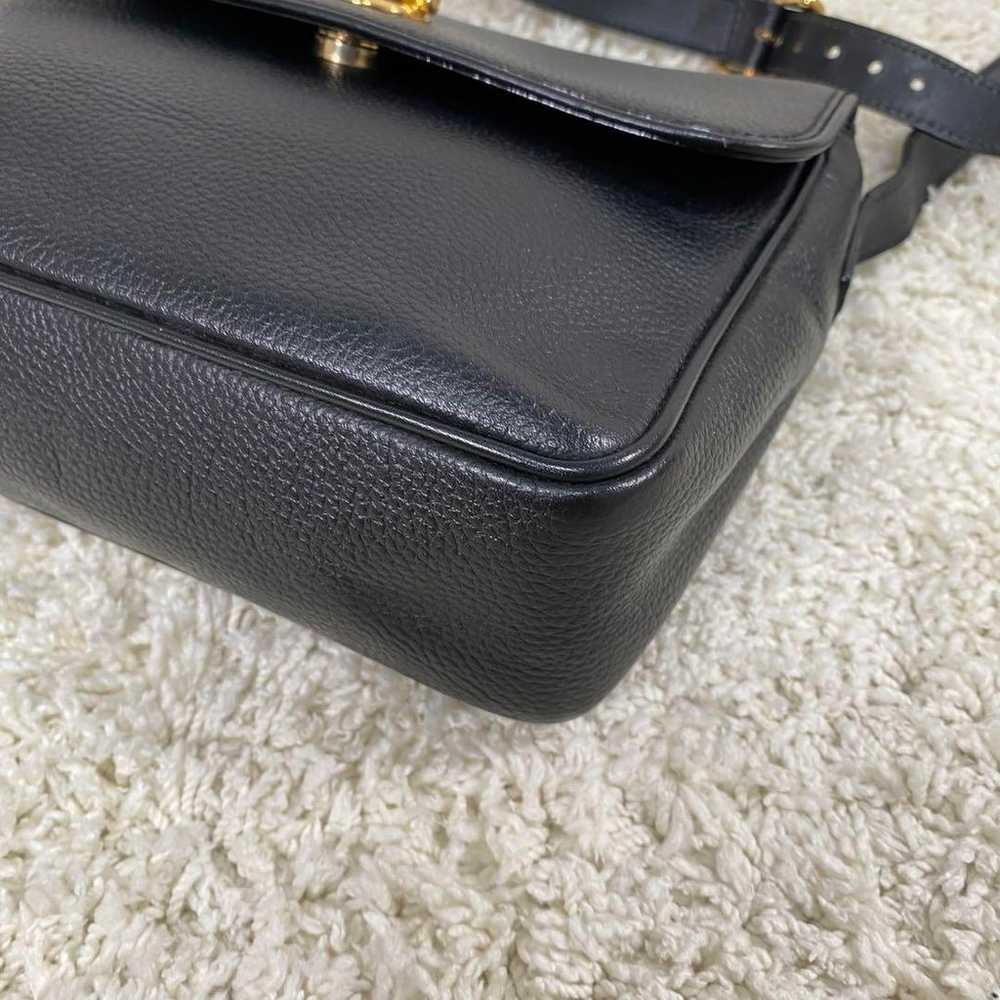 【Rare】Vintage old Celine shoulder bag with circle… - image 7