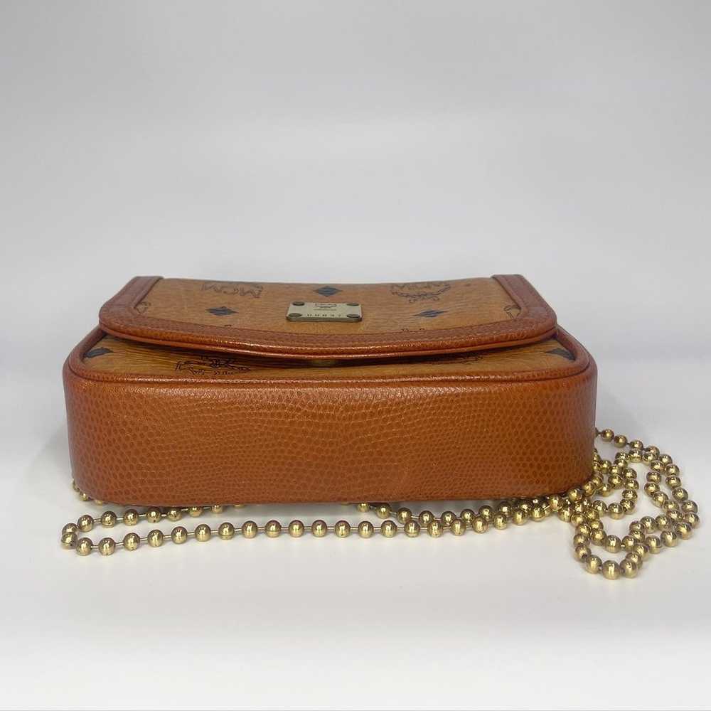 Auth Vintage MCM Mini Ball Chain Crossbody Bag - image 5