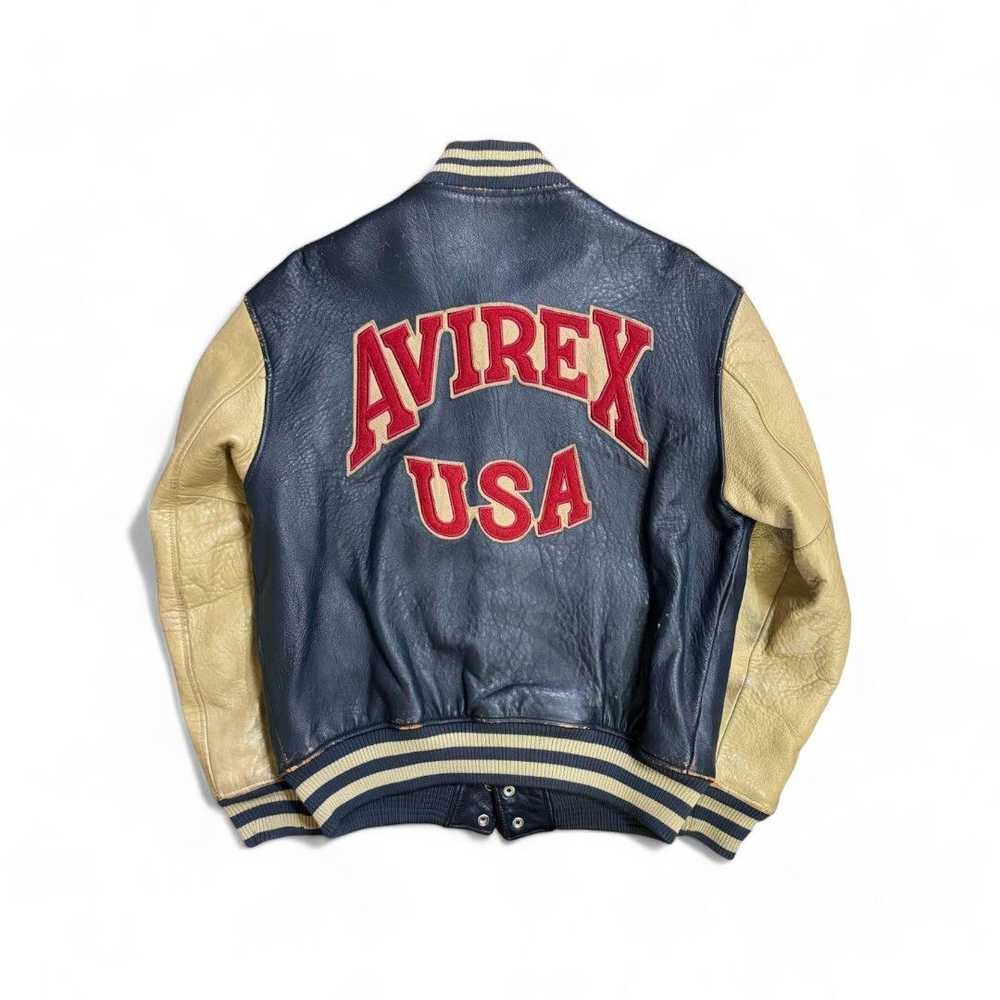 Avirex Avirex - M Leather College Jacket Stadium … - image 1