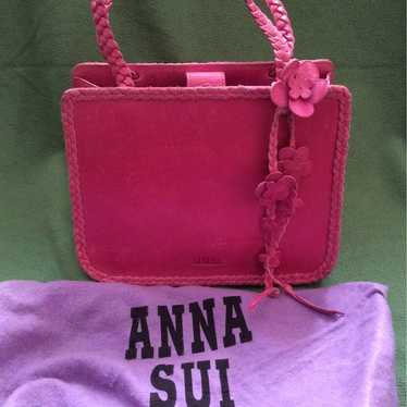 RARE Vintage Anna Sui Handmade Leather Bag