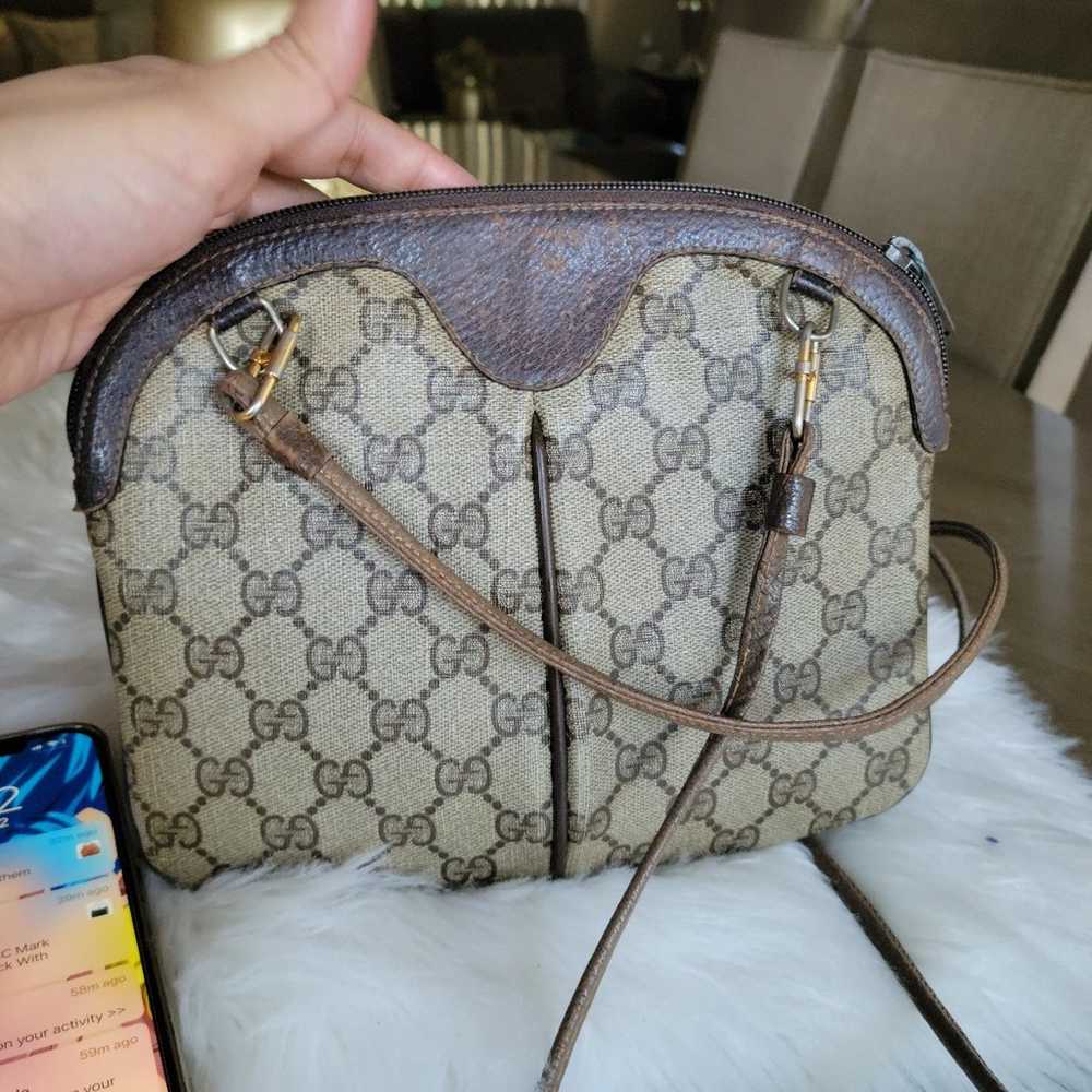 Gucci vintage web sherry line crossbody bag - image 12