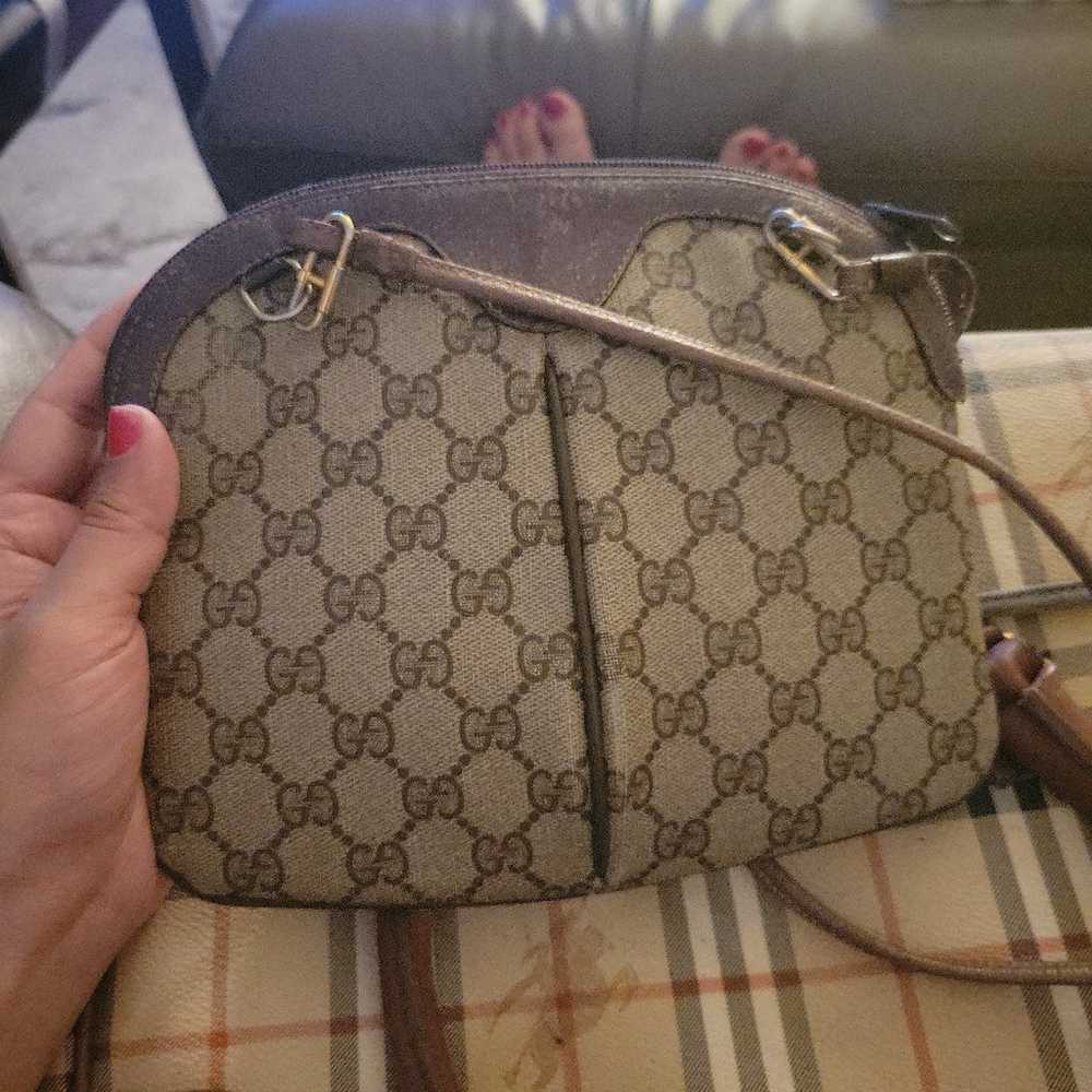 Gucci vintage web sherry line crossbody bag - image 3