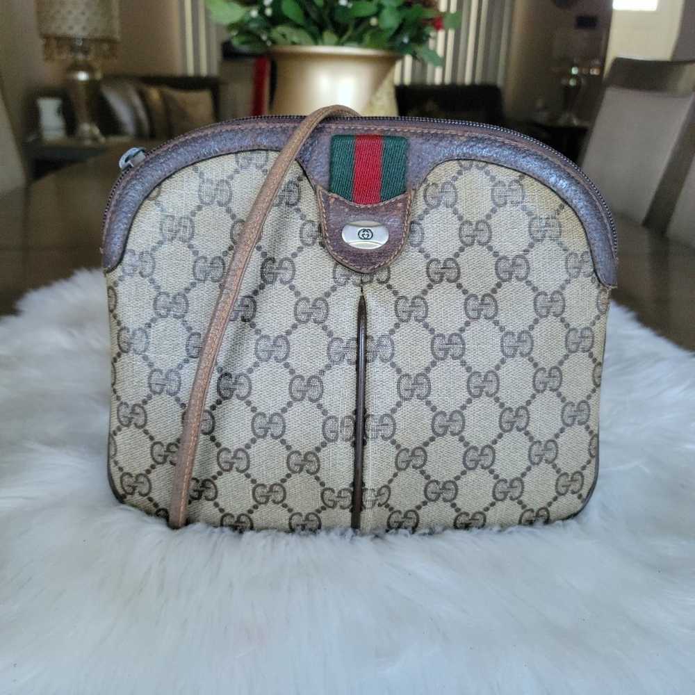 Gucci vintage web sherry line crossbody bag - image 4