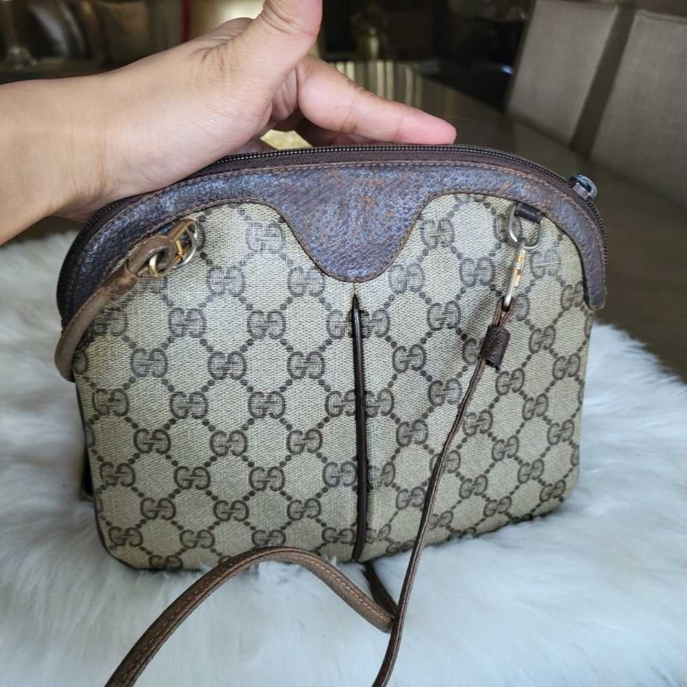 Gucci vintage web sherry line crossbody bag - image 9