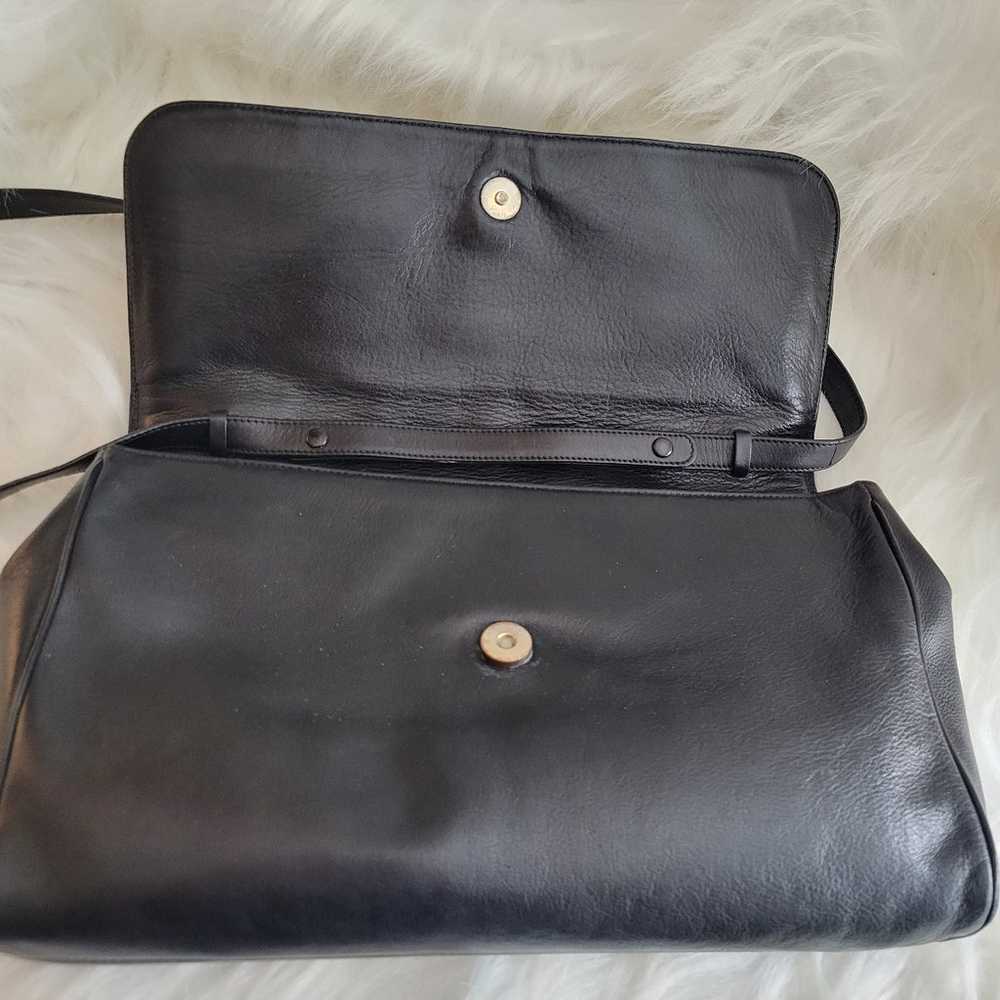 GUCCI vintage leather shoulder bag - image 8