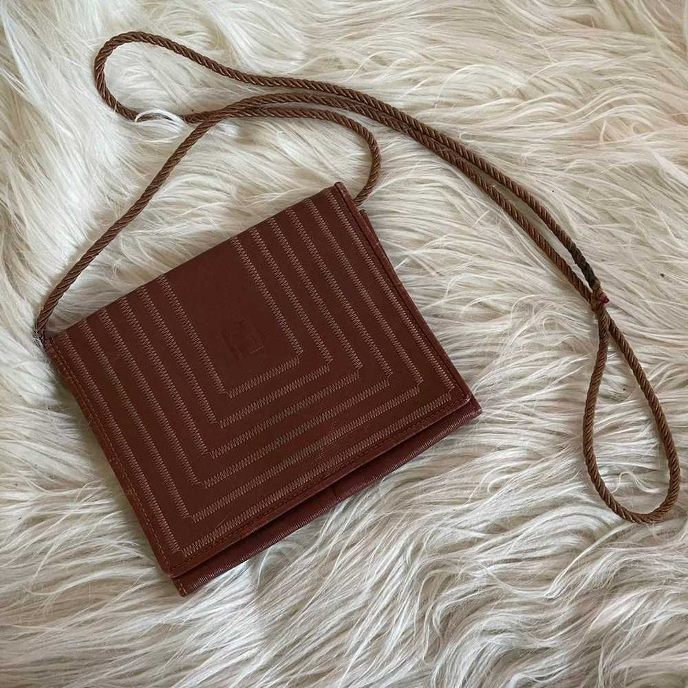 Fendi Leather Crossbody Bag - image 2