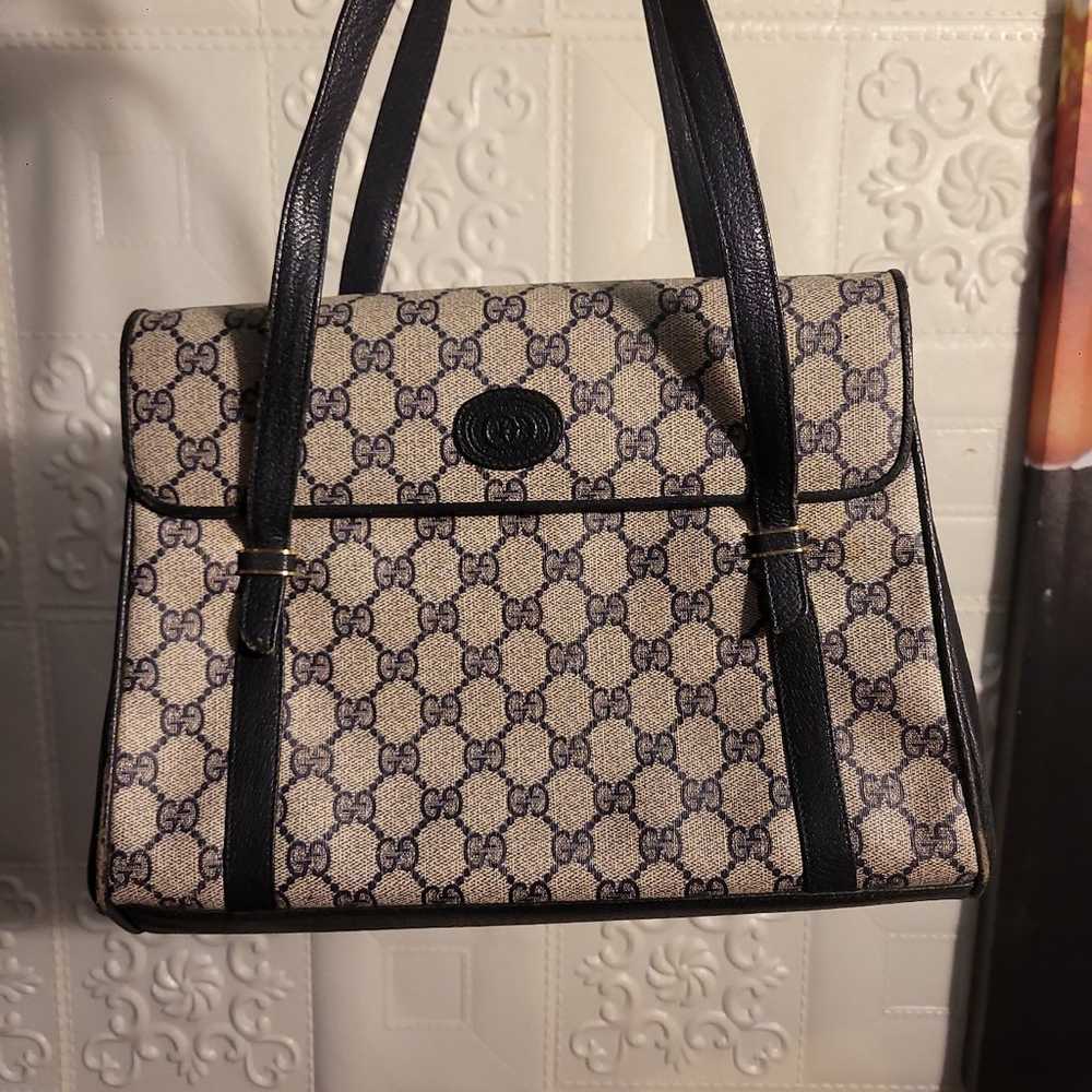 Gucci GG Supreme Ophidia Kelly  Interlocking Navy… - image 2