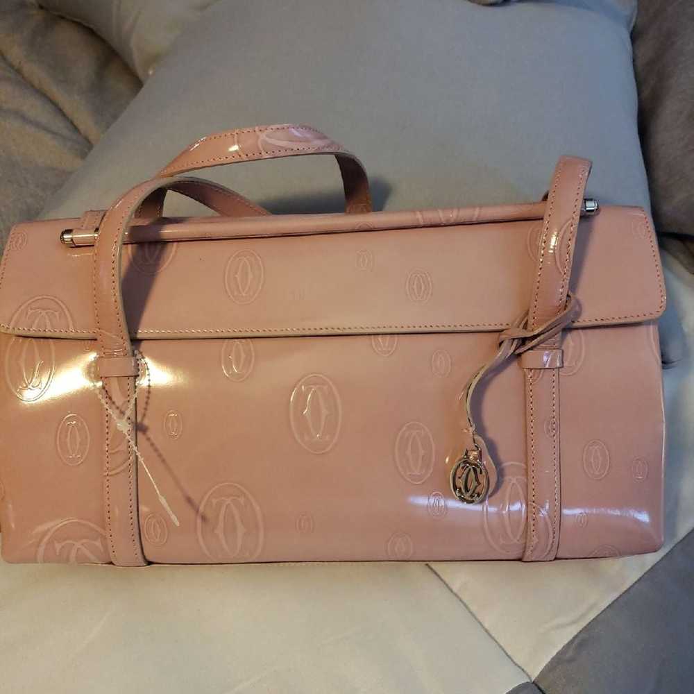 Cartier Pink bag patent leather - image 1