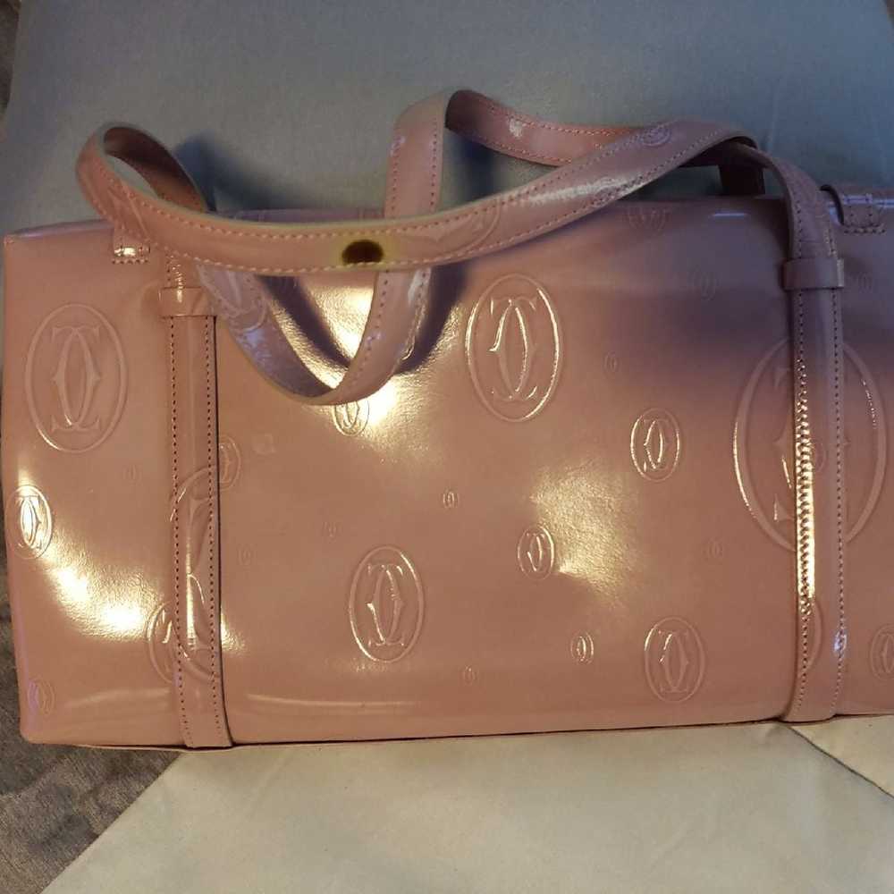 Cartier Pink bag patent leather - image 4