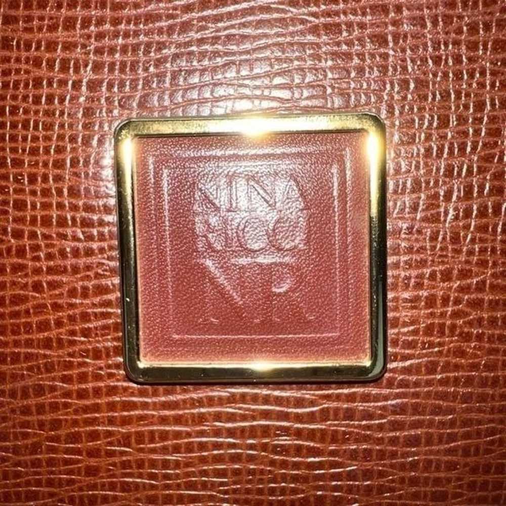 Nina Ricci of Paris Vintage Croco Embossed Leathe… - image 12