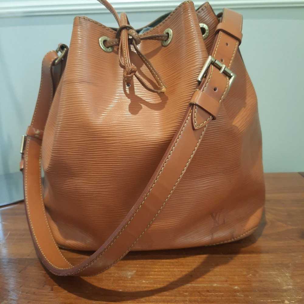 Vintage Louis Vuitton Petite Noe Epi Brown - image 1