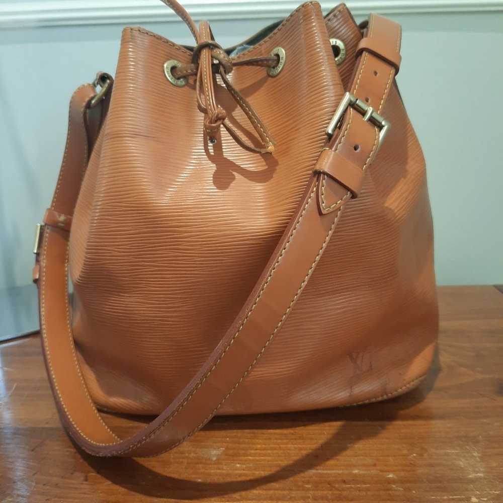 Vintage Louis Vuitton Petite Noe Epi Brown - image 1