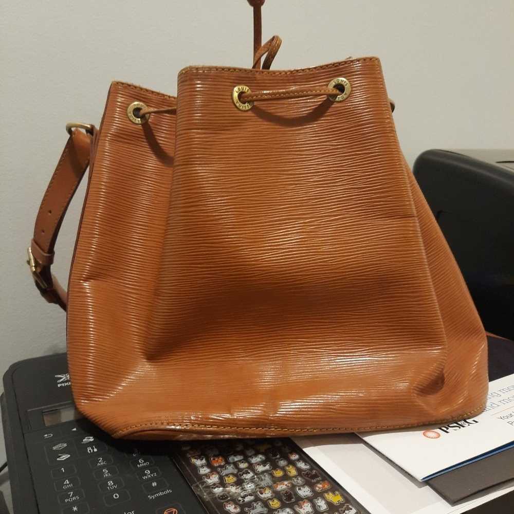 Vintage Louis Vuitton Petite Noe Epi Brown - image 3