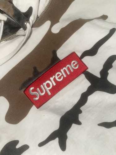 Supreme Supreme white Camo Hoodie