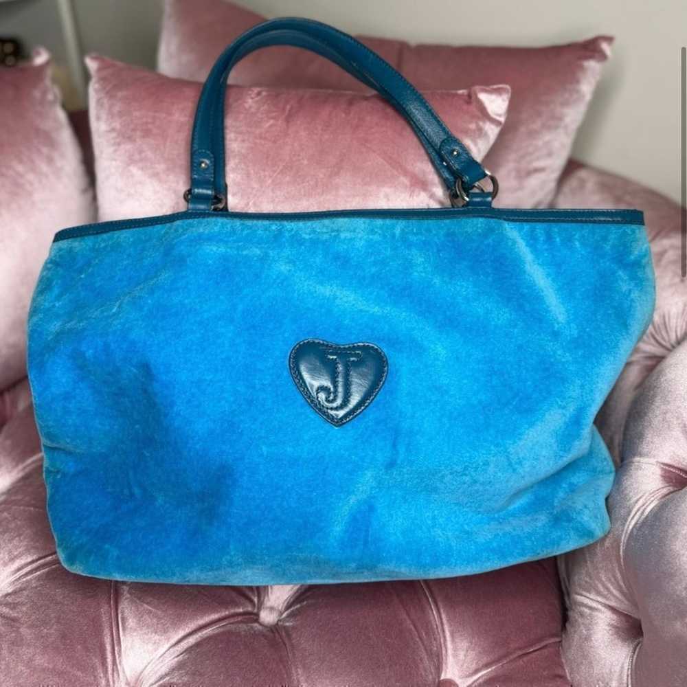 JUICY COUTURE ROYAL BLUE TOTE BAG - image 2