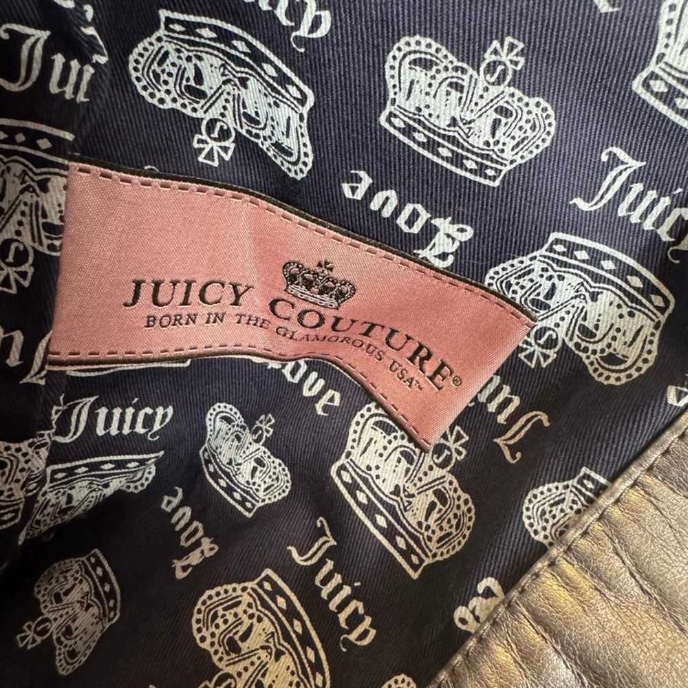 JUICY COUTURE ROYAL BLUE TOTE BAG - image 7