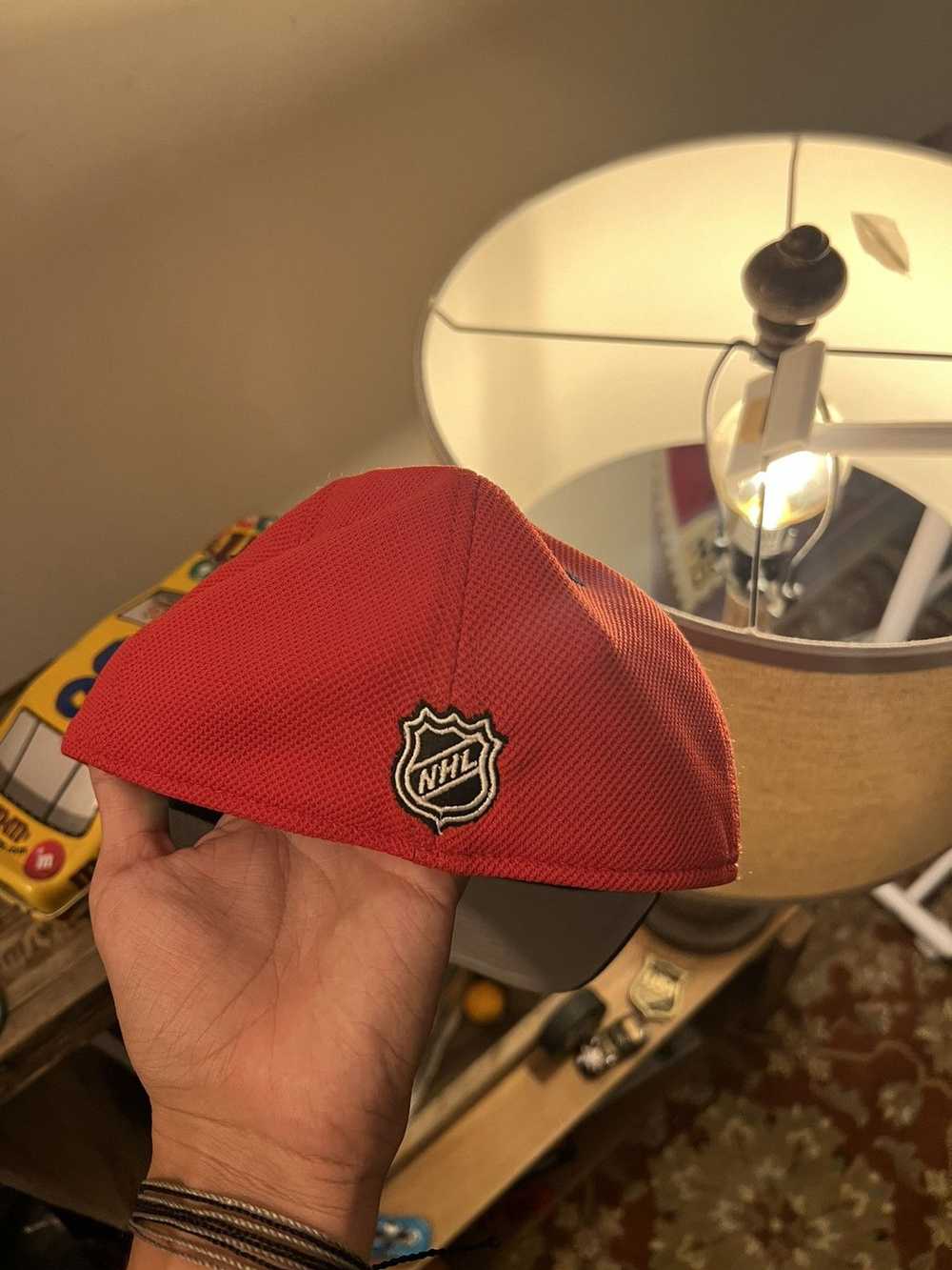 NHL × Reebok Chicago Blackhawks YOUTH Fitted Hat - image 2