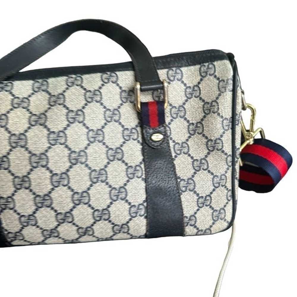 Gucci Vintage Monogram Boston/Doctor Bag Excellen… - image 9