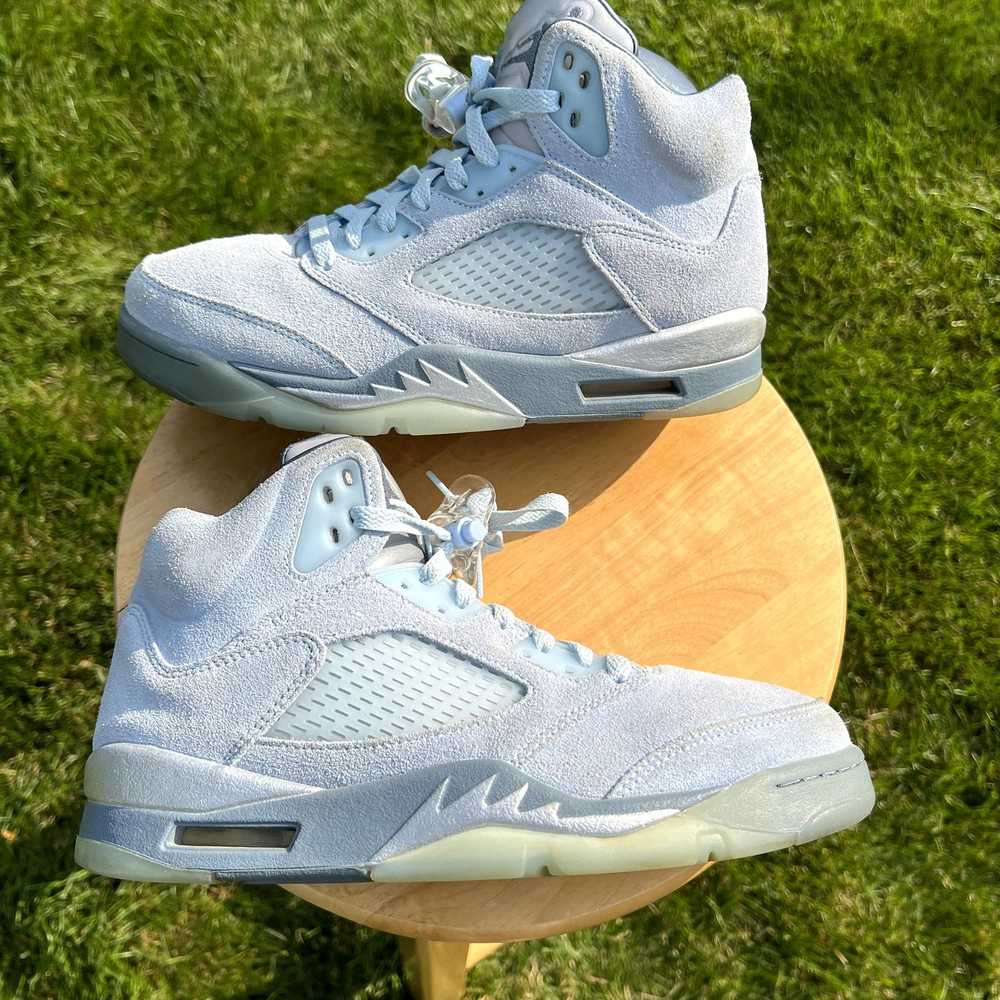 Jordan Brand × Nike Nike Air Jordan 5 Retro Blue … - image 3