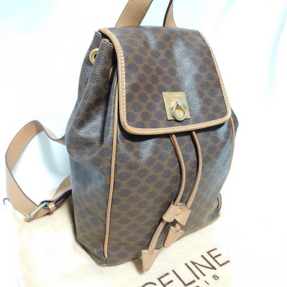 CELINE Macadam Pattern Mini Backpack Miniruck Sma… - image 2