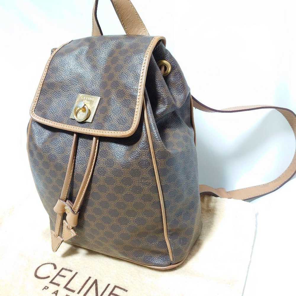 CELINE Macadam Pattern Mini Backpack Miniruck Sma… - image 3