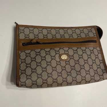 Gucci plus pvc vintage clutch