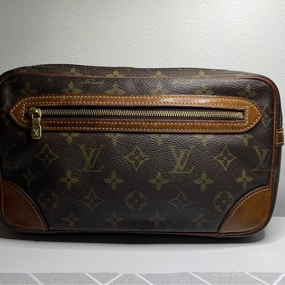 Auth Louis Vuitton Marly Dragonne Bag - image 2