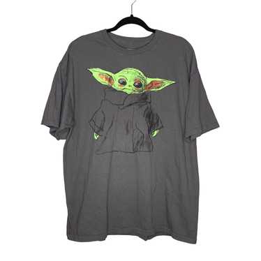 Star Wars Men T-Shirt Short Sleeve Gray Size XL M… - image 1